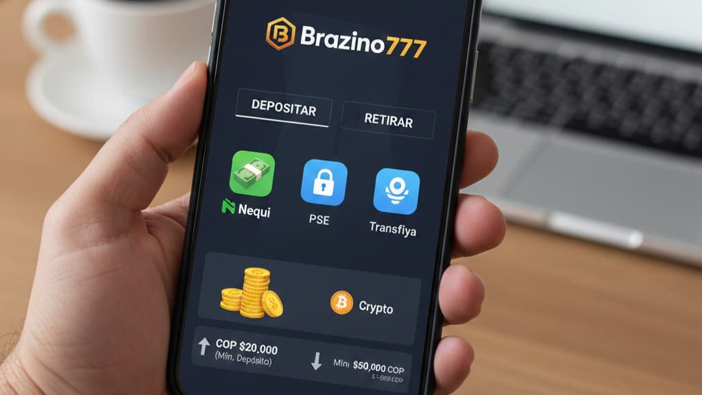 Brazino777 retirar y depositar dinero: mejores metodos en Colombia